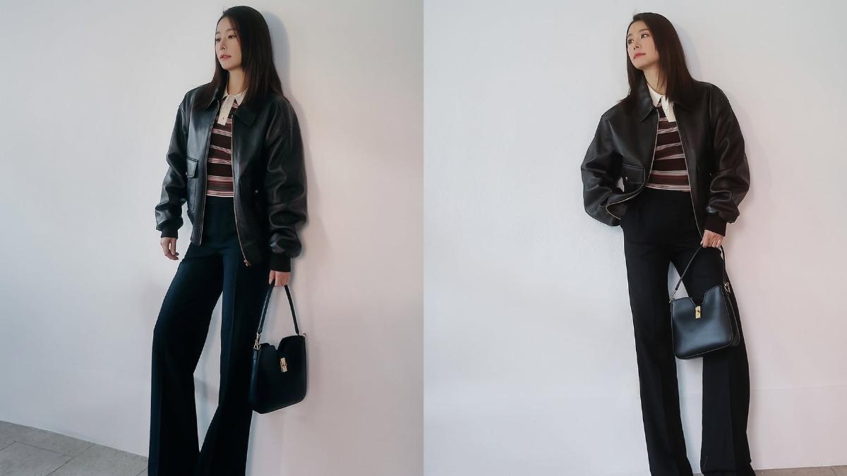 林心如一改過去風格，展現帥氣又時髦的新形象。（圖／翻攝自林心如IG）