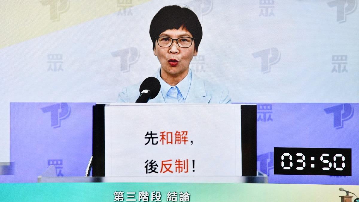 蔡壁如-蔡壁如黨主席-蔡壁如柯文哲-民眾黨黨主席選舉-民眾黨政見發表會