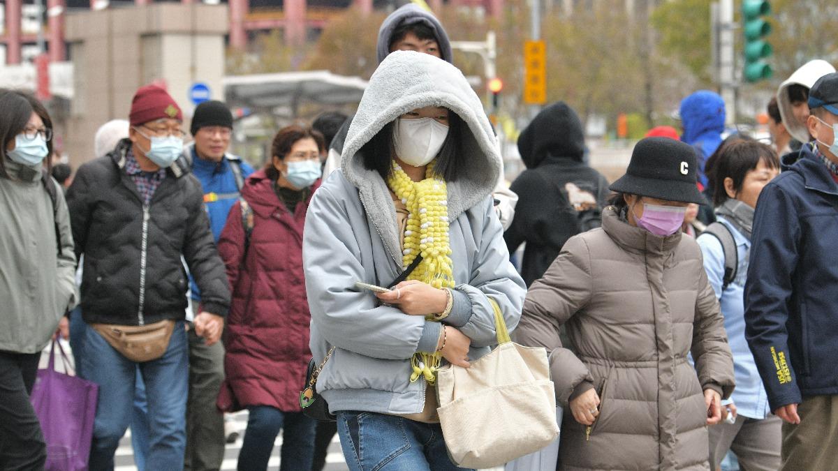 低溫來襲。（圖／胡瑞麒攝）
