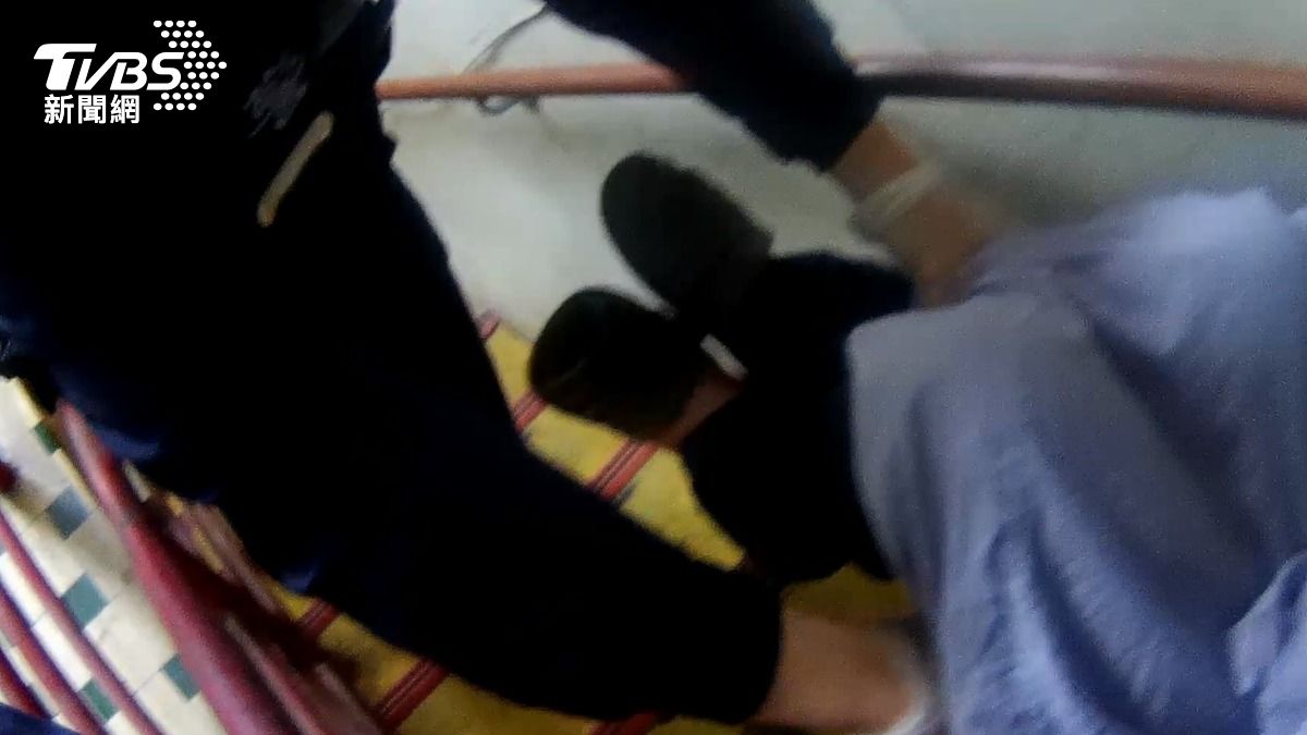 台中市清水區上月底發生一起驚險救援事件。（圖／TVBS）