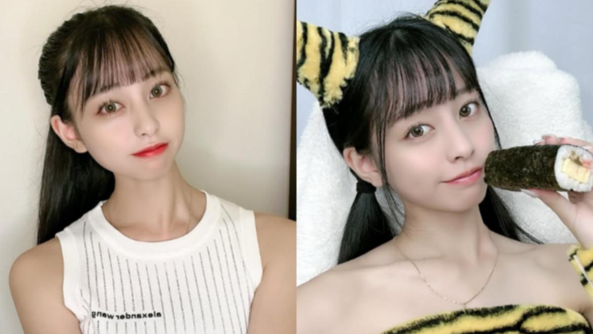 なっちー在擔任偶像時期就因為激似橋本環奈，在網路上掀起討論。（圖／翻攝自なっちーIG）