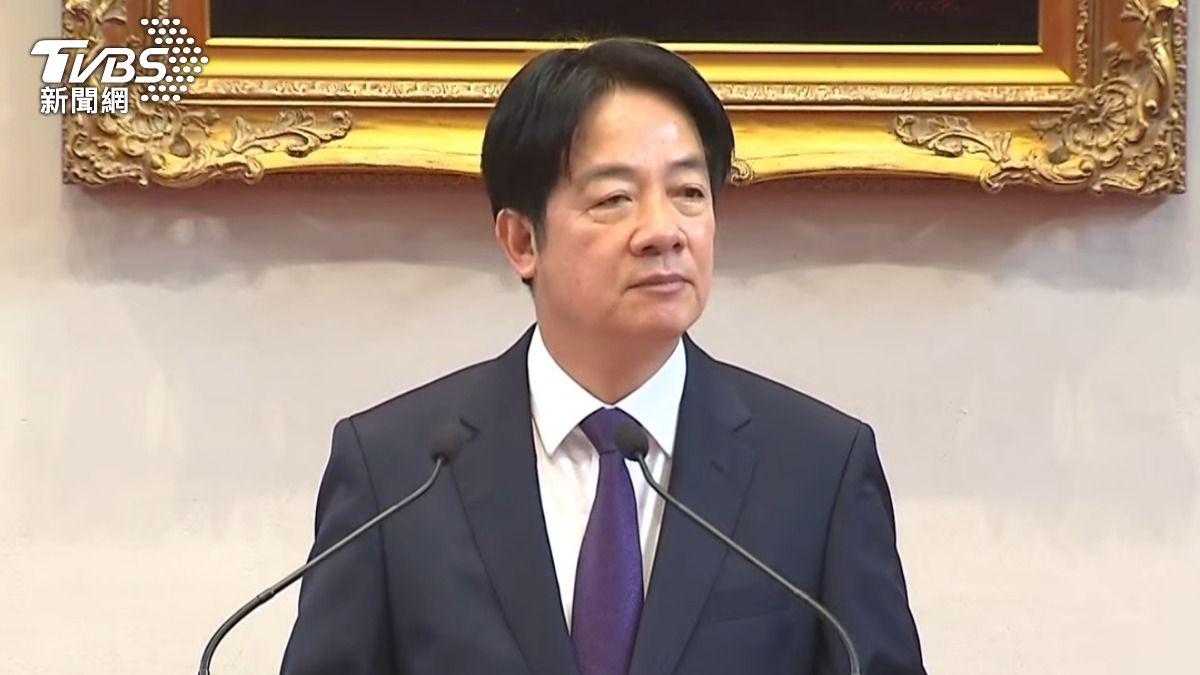 賴清德宣布擴大對美投資。（圖／TVBS資料畫面）