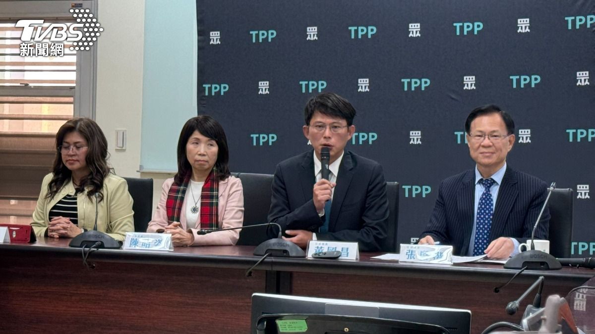 針對柯文哲私人訊息頻頻被曝光，黃國昌轟下流。（圖／劉庭宇攝）