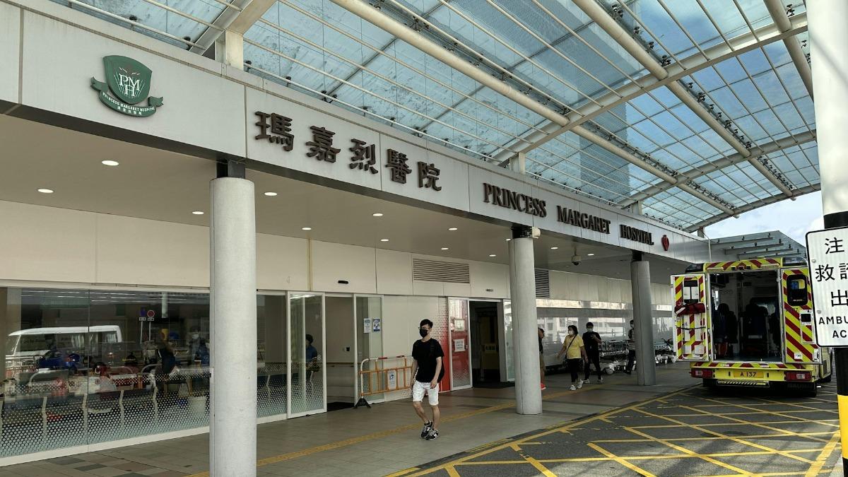香港瑪嘉烈醫院員工懷疑出現產志賀毒素大腸桿菌感染群組。（圖／香港01提供）