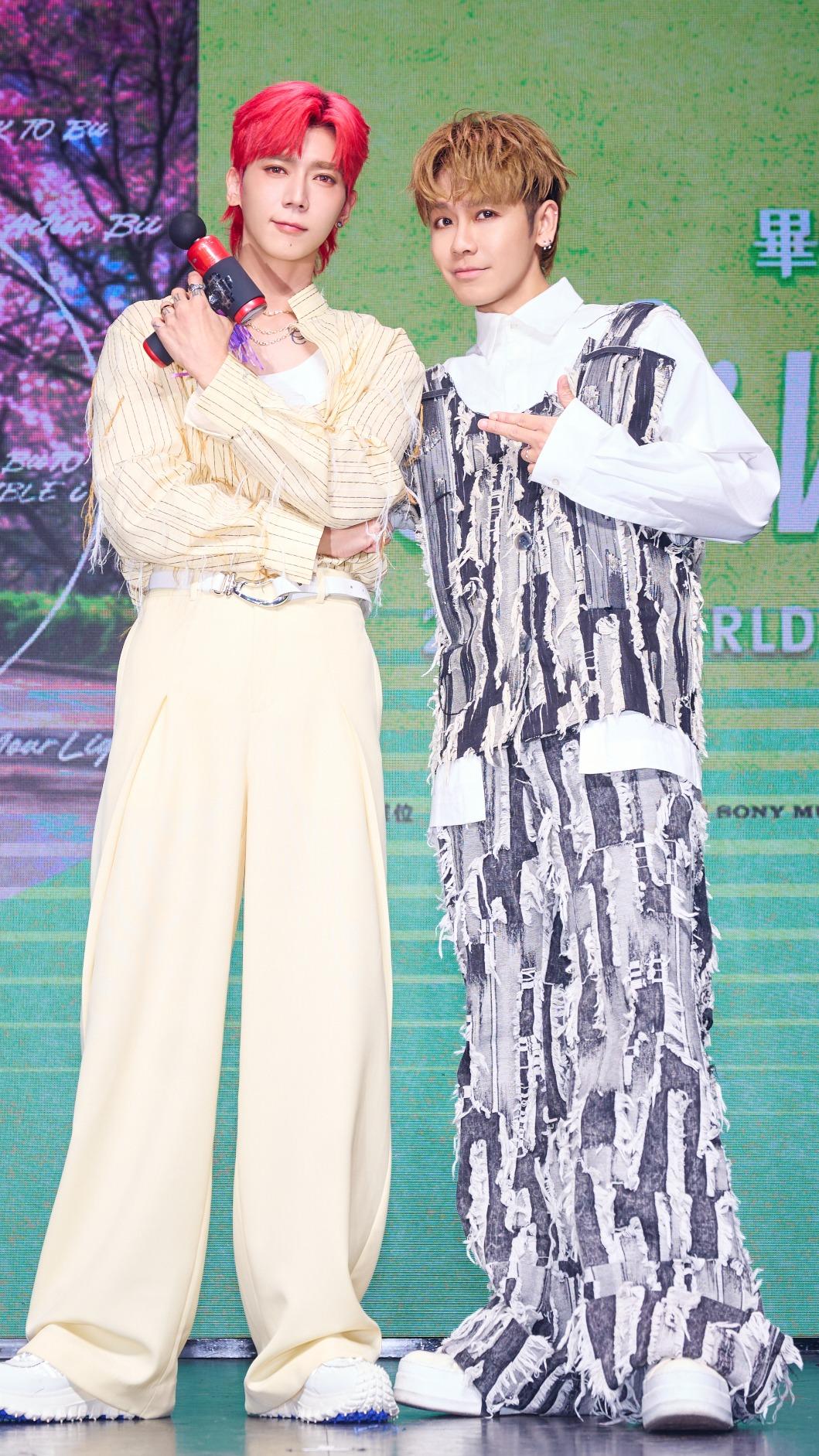 畢書盡找來好友鼓鼓站台。（圖／索尼音樂提供）