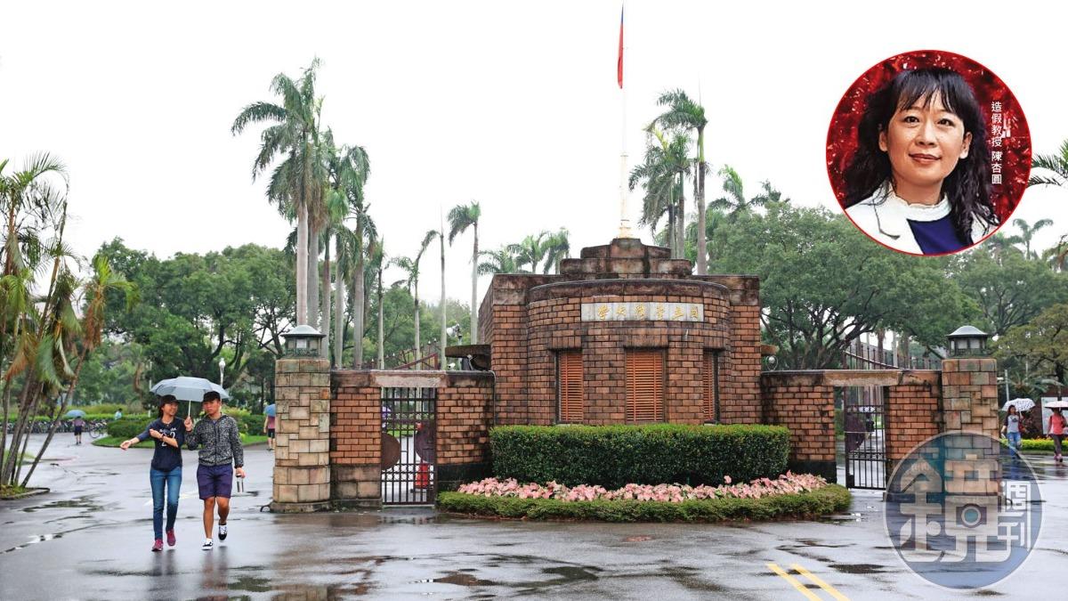 陳杏圓-陳杏圓教授-陳杏圓博士-台大假教授-偽造學歷