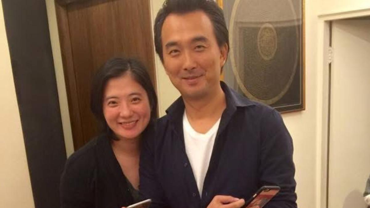 于小惠（左）離婚後罹患腦膜瘤，痛哭立遺囑。（圖／翻攝自臉書）