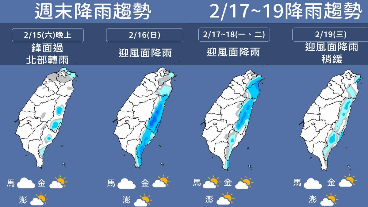 下週連2波冷氣團接力南下，天氣再轉冷！（圖／TVBS）