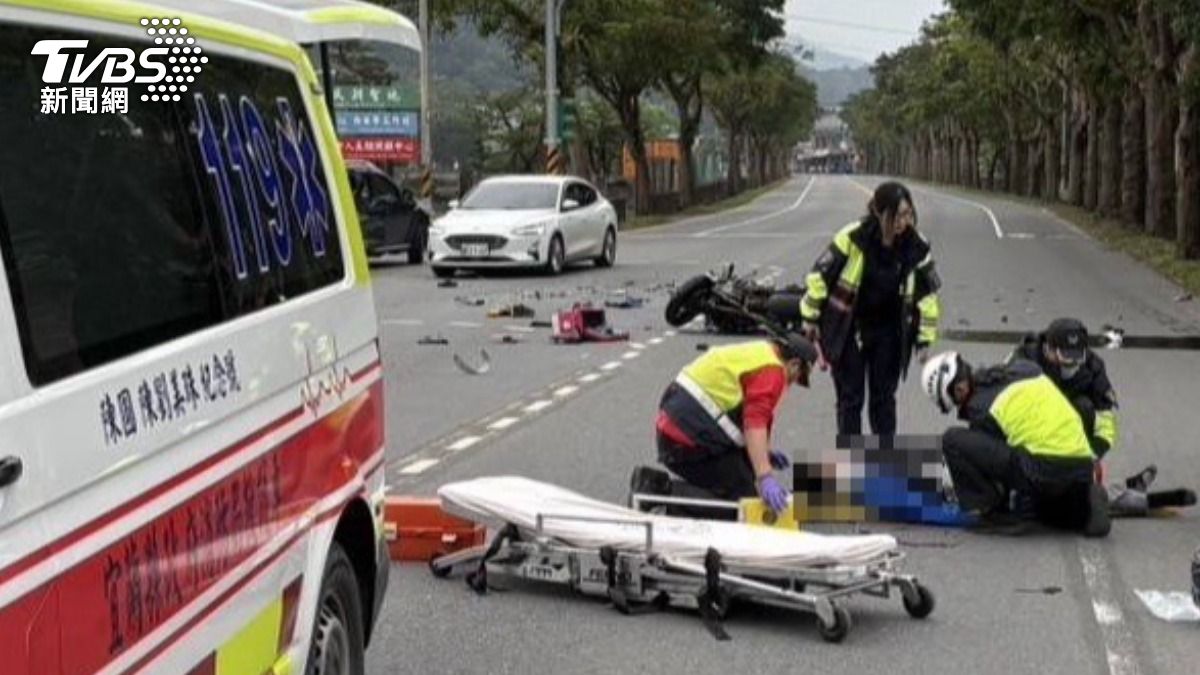 一名騎士傷重不治。（圖／TVBS）