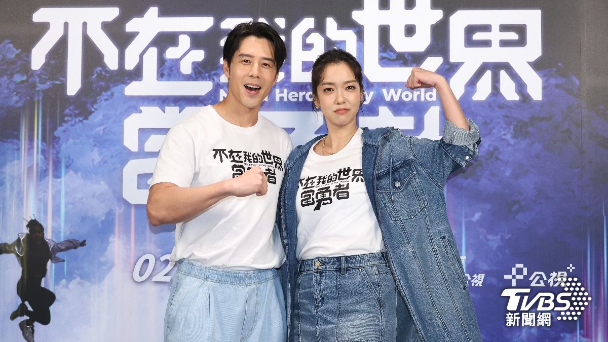 胡宇威和李霈瑜參與實境節目錄製。（圖／張哲鳴攝）