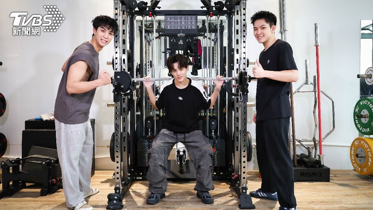 R.Y.G.平常都會健身。（圖／張哲鳴攝）
