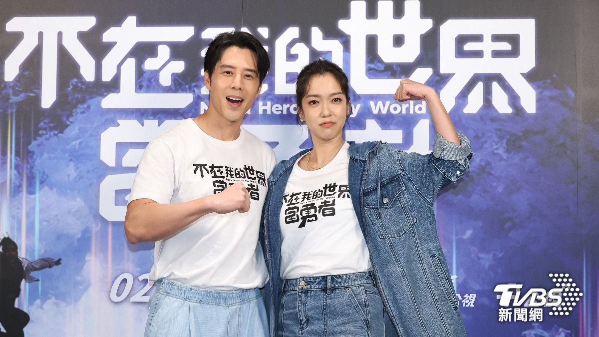 胡宇威和大霈出席記者會。（圖／張哲鳴攝）