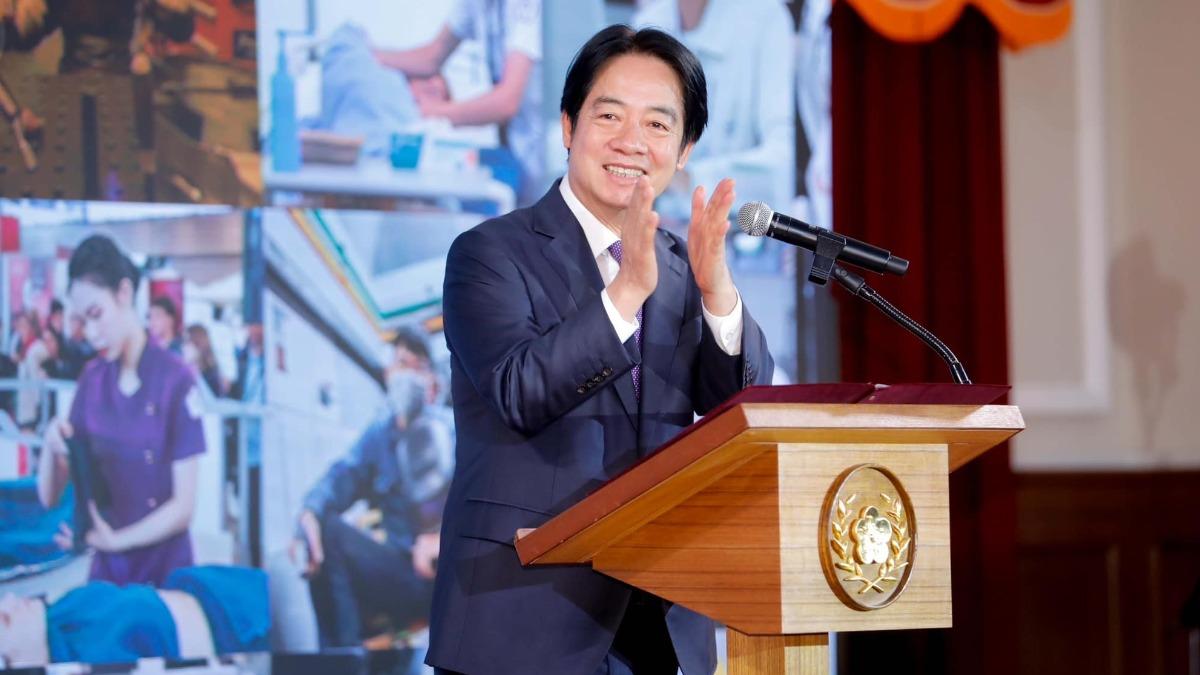 President Lai rallies support for Team Taiwan in qualifiers (Courtesy of Lai’s Facebook) President Lai rallies support for Team Taiwan in qualifiers