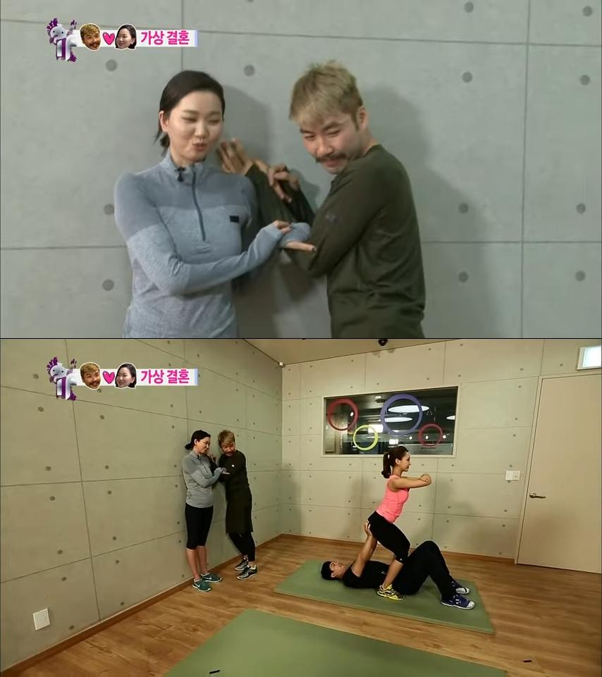 過去李宥珠（粉紅衣）曾演出《無限挑戰》。（圖／翻攝自MBC YouTube）