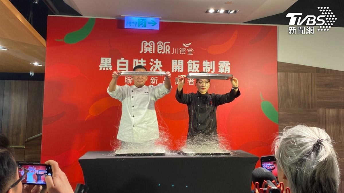 鄭智善分享跟台灣團隊合作的過程。（圖／林坤緯攝）