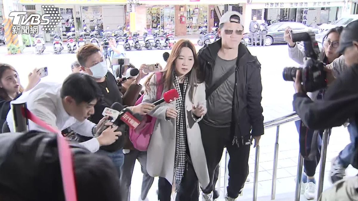 台北市議員陳怡君重開羈押庭。（圖／TVBS）