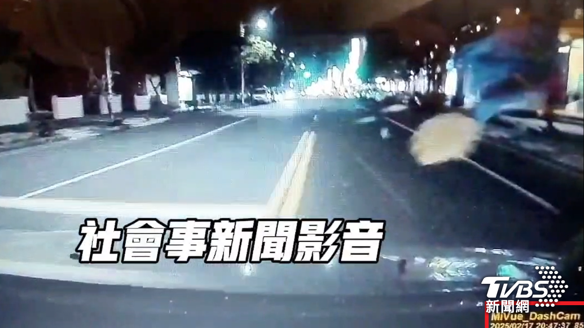 林姓駕駛以時速85公里撞上許姓婦人。