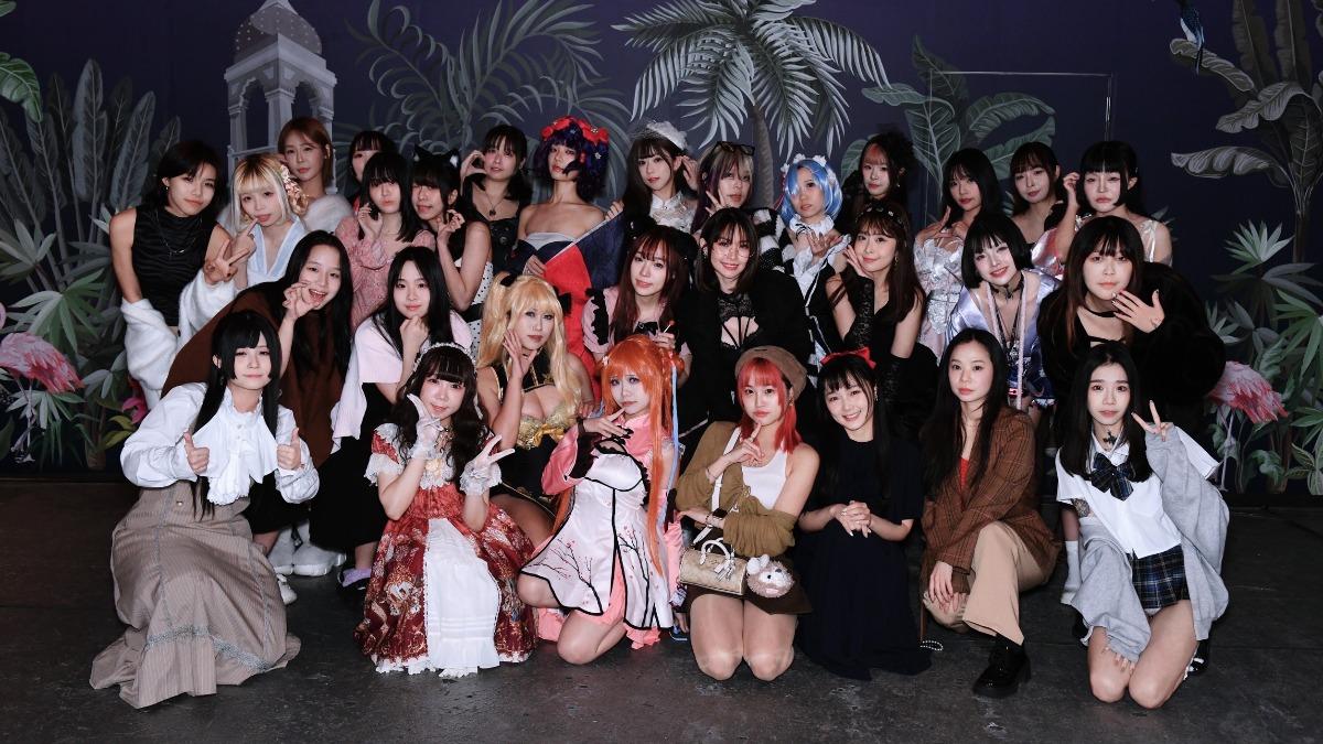 「TTR女神特賣會」吸引超過30位人氣女神到場。（圖／TTR女神特賣會提供）