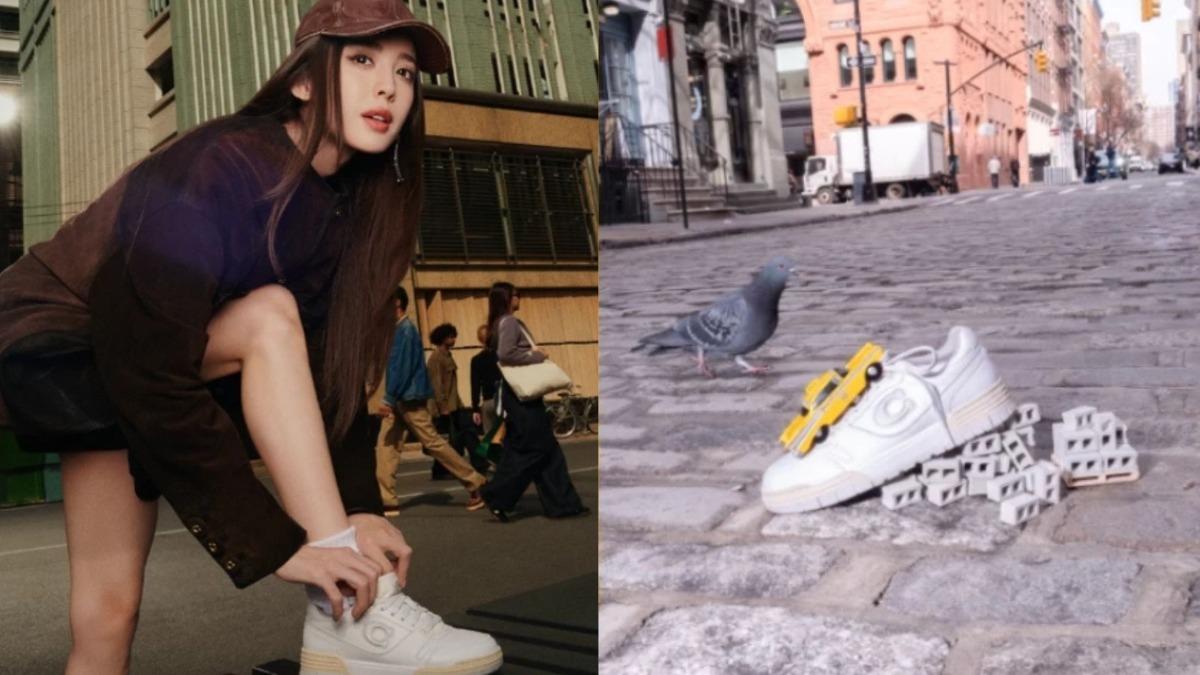 Coach「SOHO小白鞋」。（圖／Coach提供）