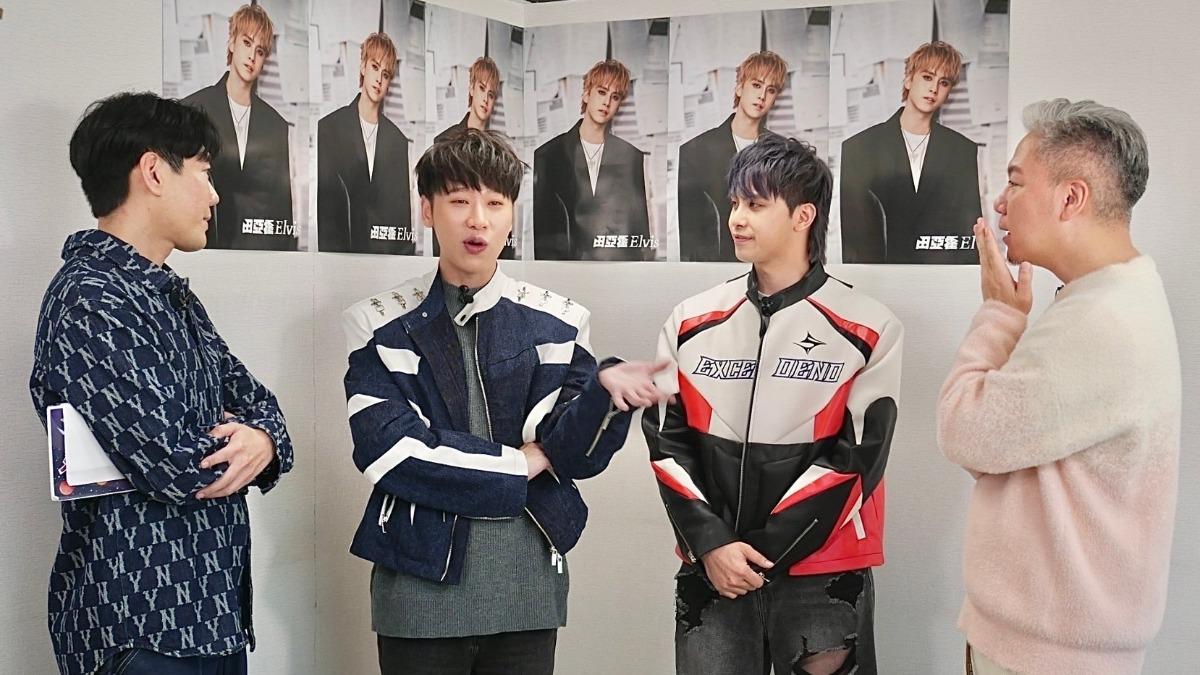 小賴爆料田亞霍做歌不認真。（圖／民視提供）