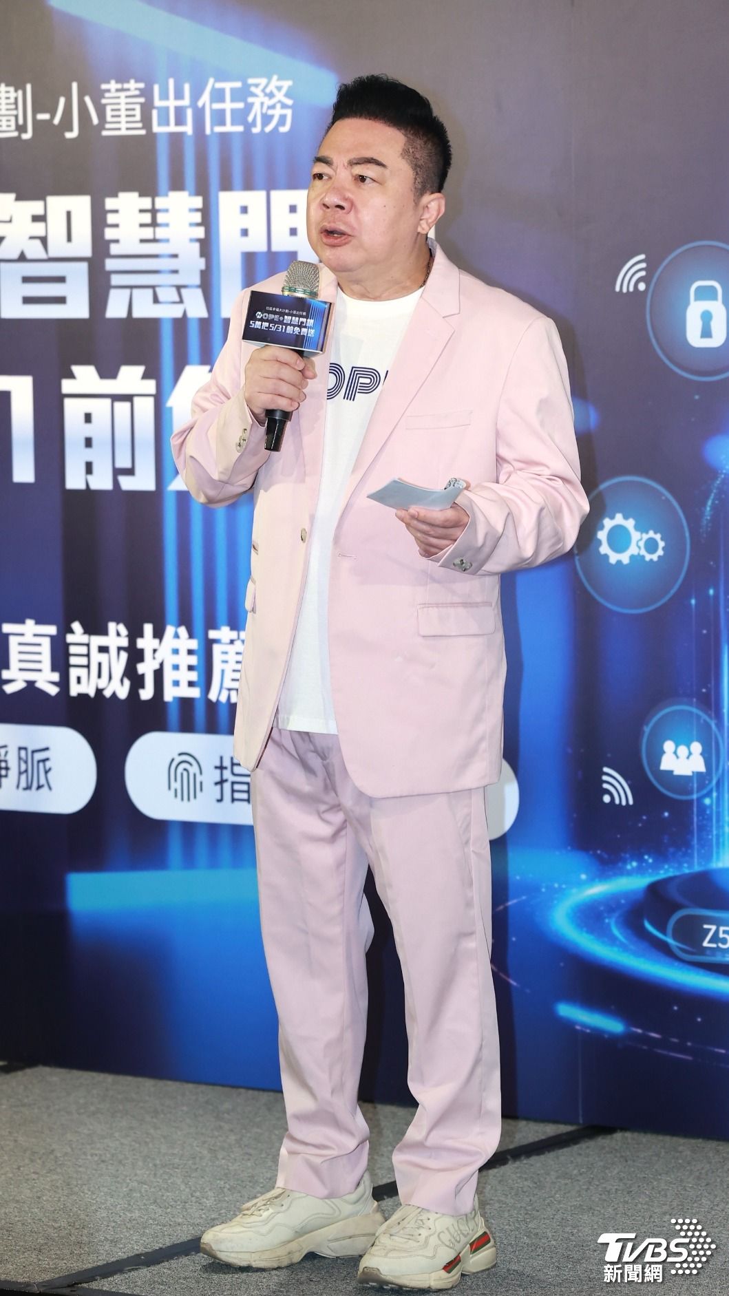 董至成瘦身有成。（圖／黃城碩攝）