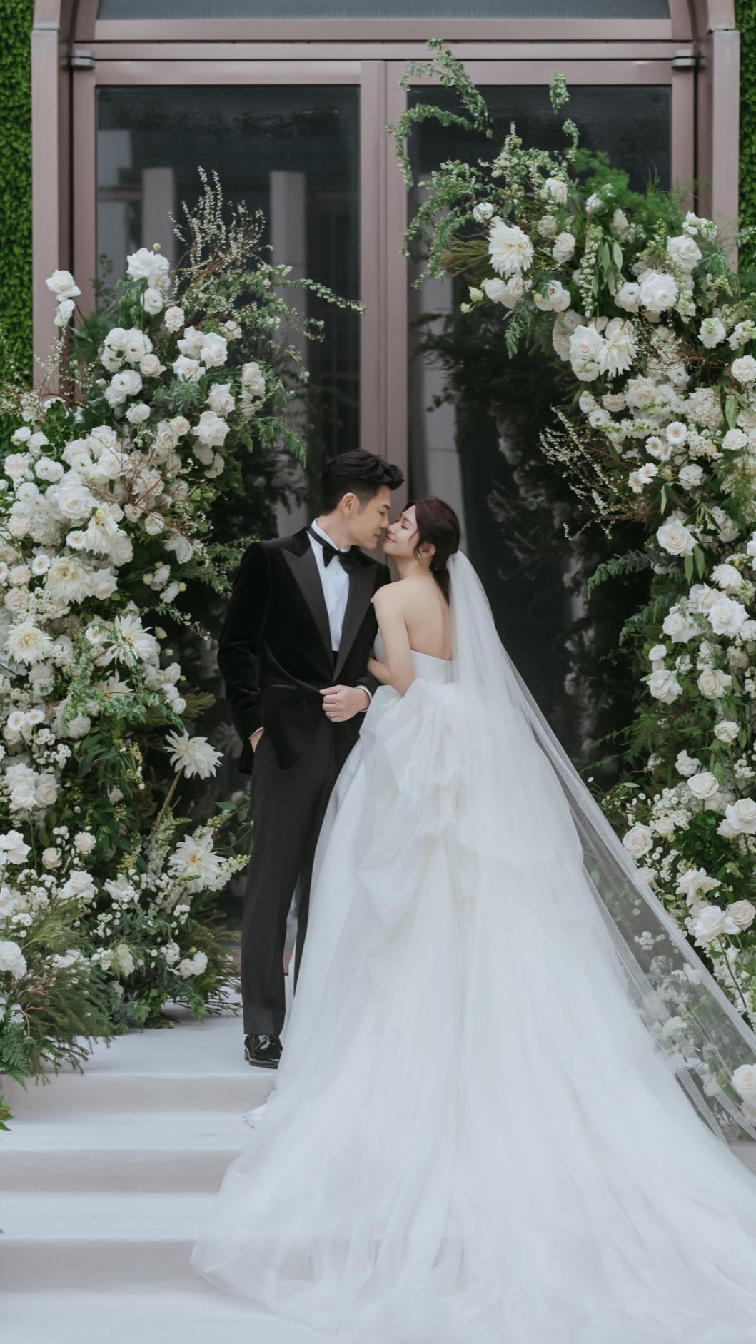 陳志強、曾智希今（27）日舉辦婚禮。（圖／SJ Wedding鯊魚婚紗攝影提供）