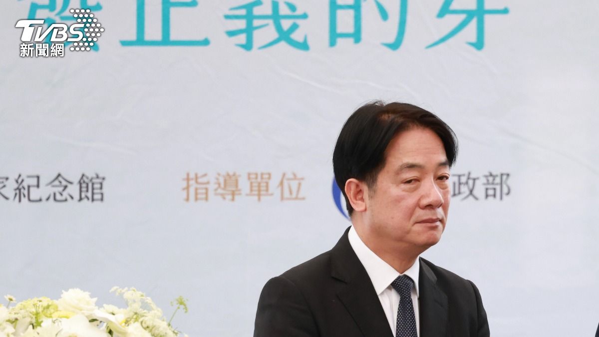 總統賴清德今批評蔣介石犯下滔天大罪。（圖／華子琛攝）