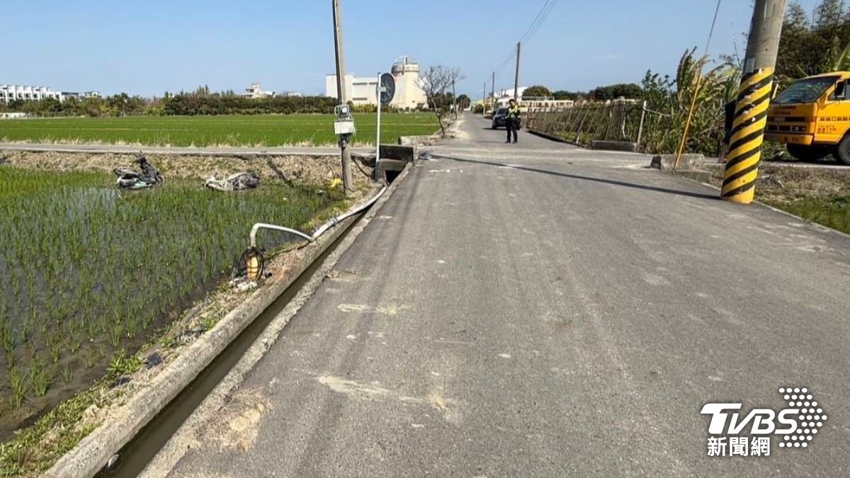 該事故地點為一條寬約2.5公尺的產業道路，非常狹窄。（圖／TVBS）