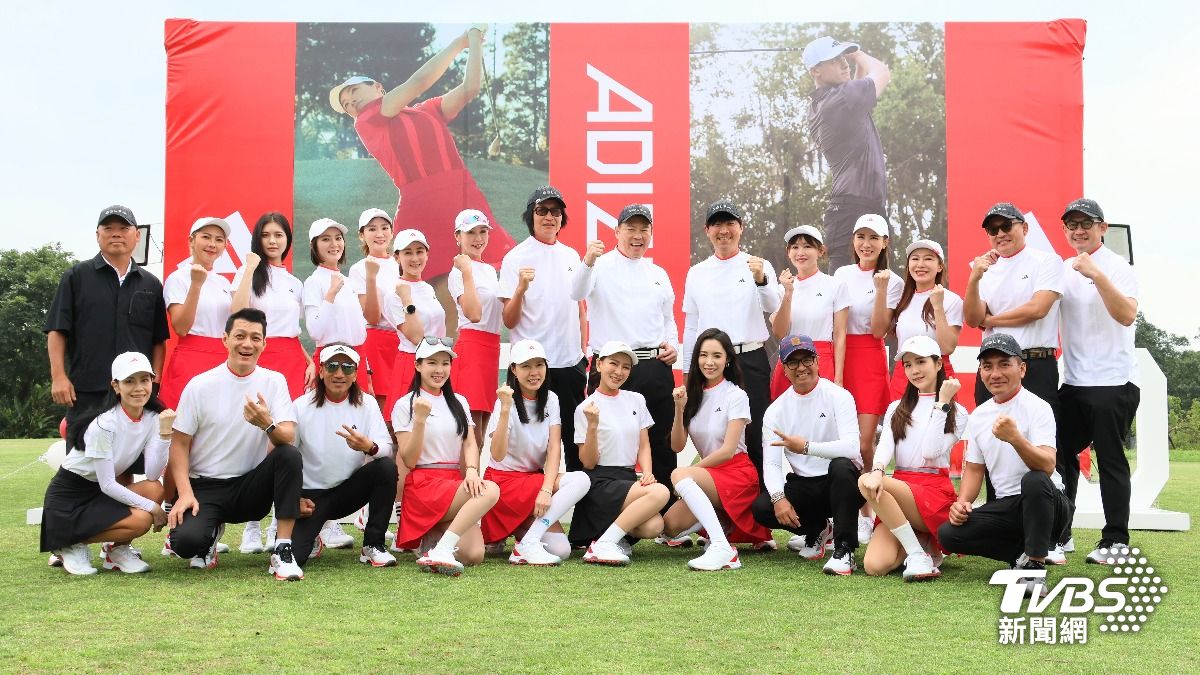 巫啟賢邀集圈內好友一起打球。（圖／張哲鳴攝）