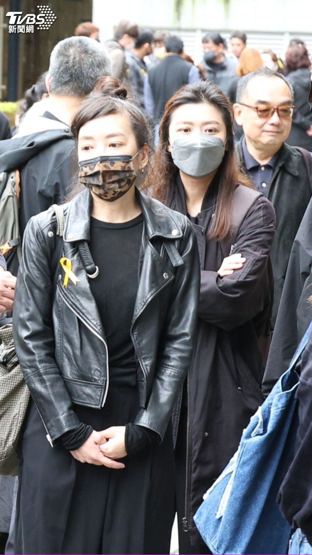 路嘉怡今也到場致意。（圖／張哲鳴攝）