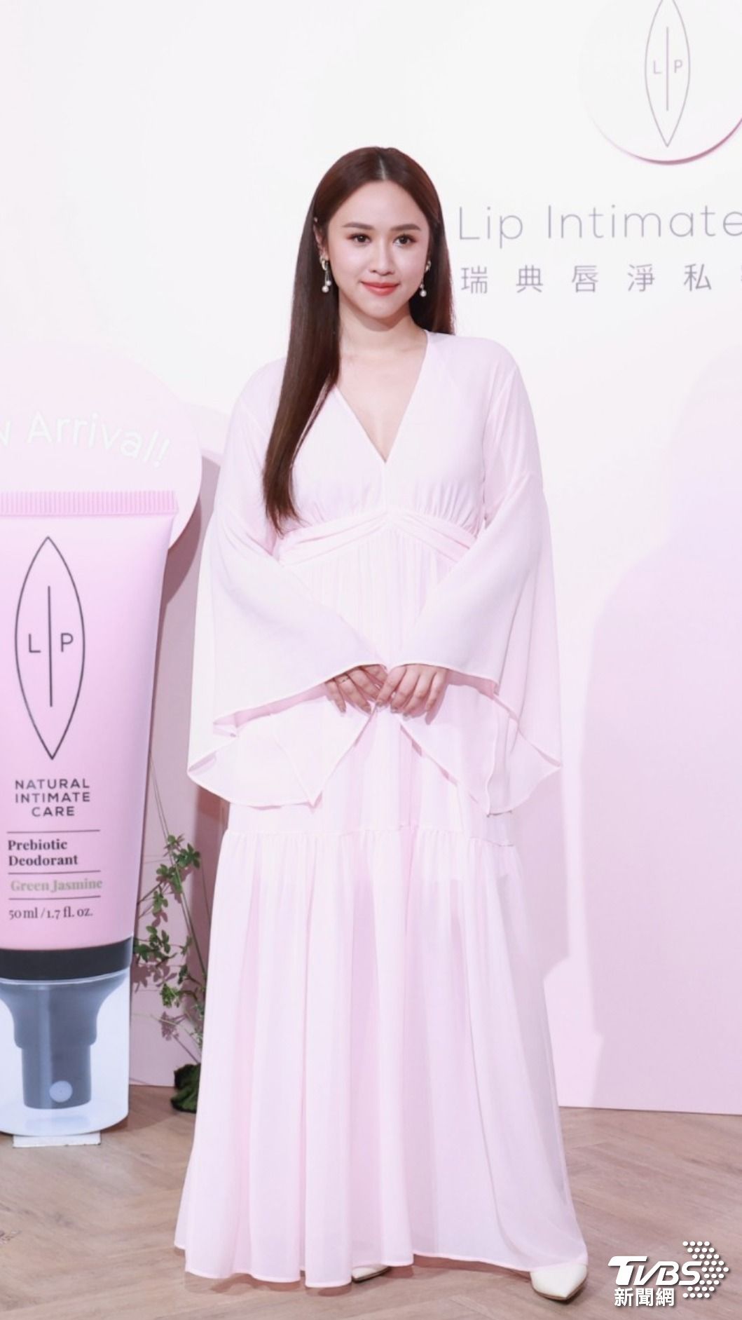 吳姍儒出席代言記者會。（圖／趙世平攝）