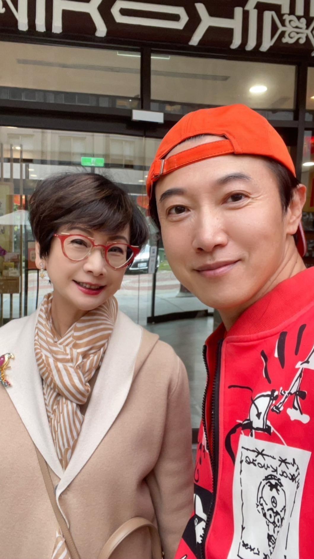 陳鴻曬出與葉樹姍的合照。（圖／陳鴻提供）