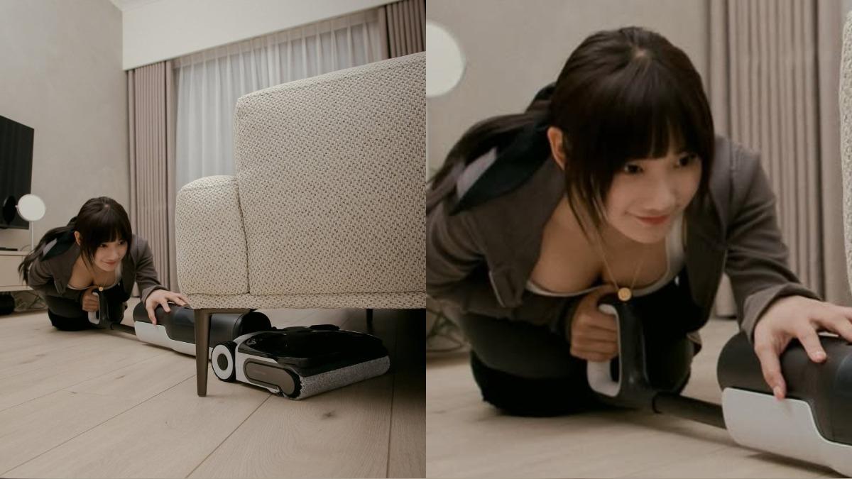 愛莉莎莎曬出的業配文讓網友們全歪樓，將重點都放在愛莉莎莎深藏不露的身材上。（圖／翻攝自愛莉莎莎IG）