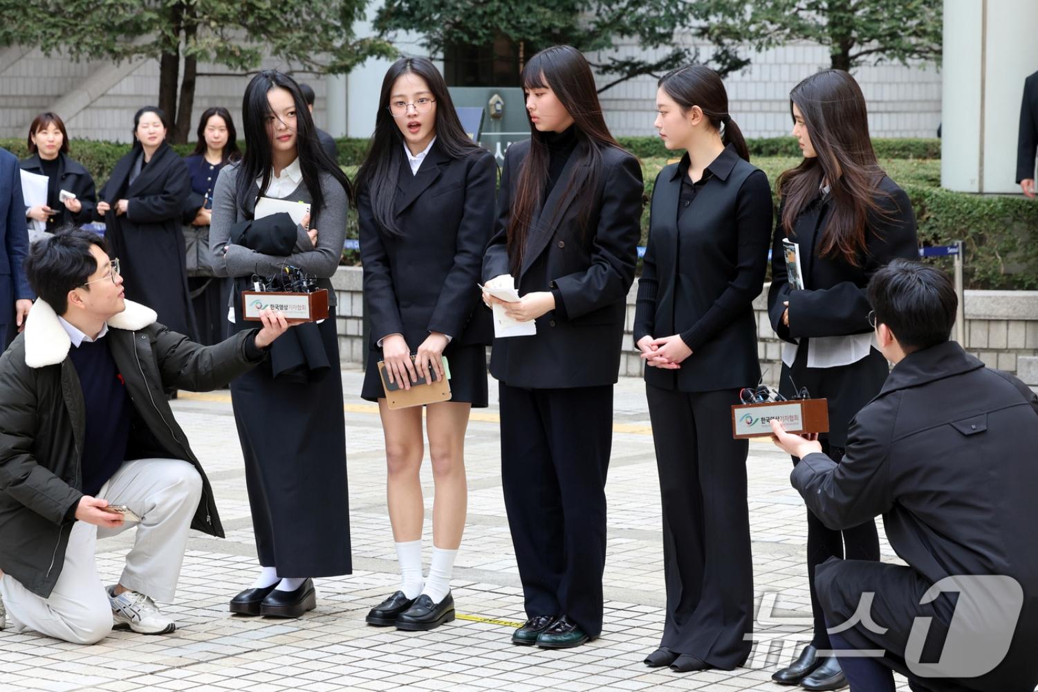 NewJeans痛訴HYBE跟ADOR根本沒反省。（圖／news1提供）