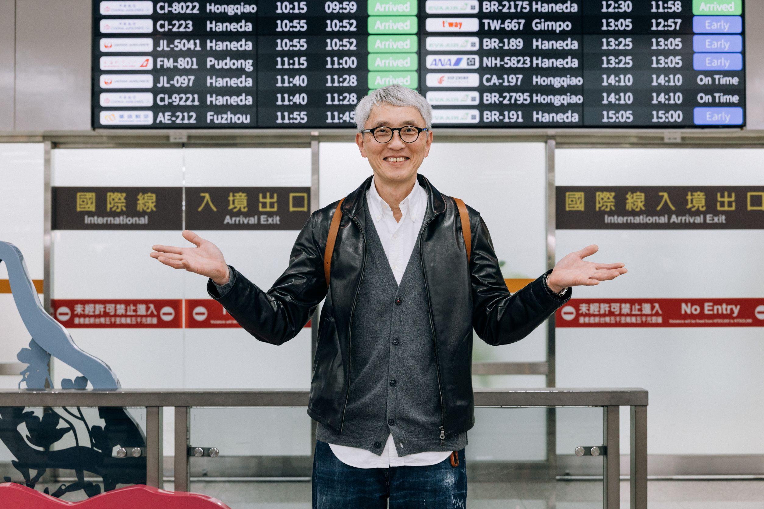 松重豐為宣傳《電影版孤獨的美食家》今天來台。（圖／采昌國際提供）