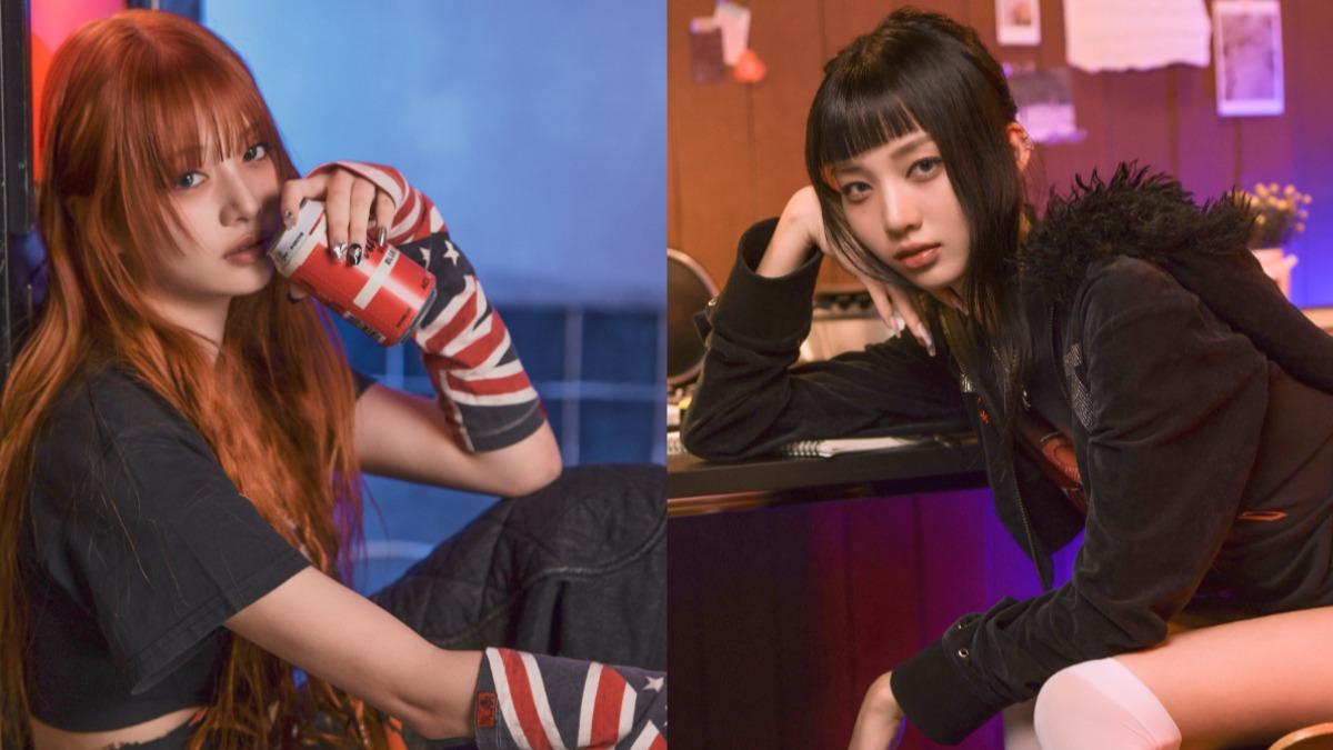 NICO（左圖）和采甄被封為「結尾妖精」。（圖／天空娛樂提供）