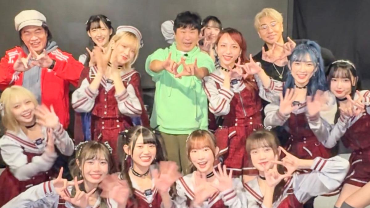 AKB48 Team TP感謝胡瓜給機會。（圖／好言娛樂提供）