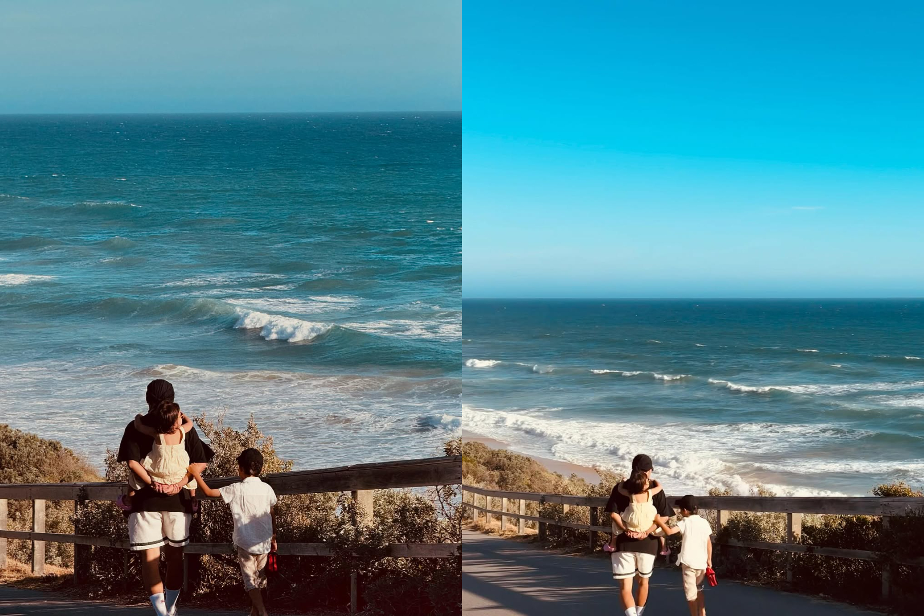 周杰倫曬出帶小孩出遊的照片，可以感受到滿滿父愛。（圖／翻攝自周杰倫IG）