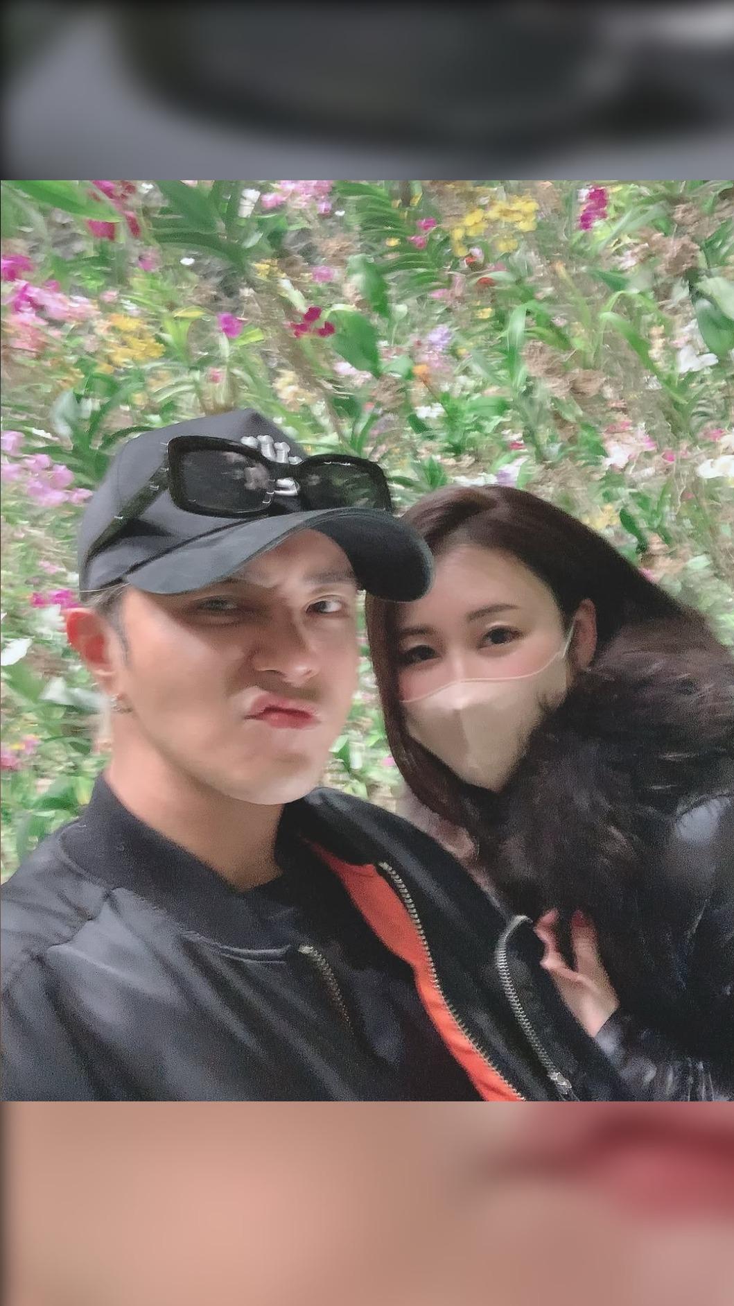 網友們認出照片中的男子正是曾與麻衣在台視綜藝《旗開得勝》中玩得很瘋的羅志祥。（圖／翻攝自麻衣IG）