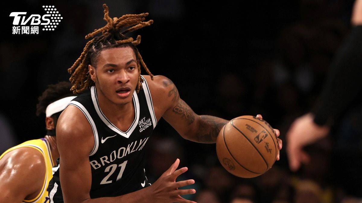 籃網小將克勞尼拿下全隊最高19分。（圖／達志影像美聯社）