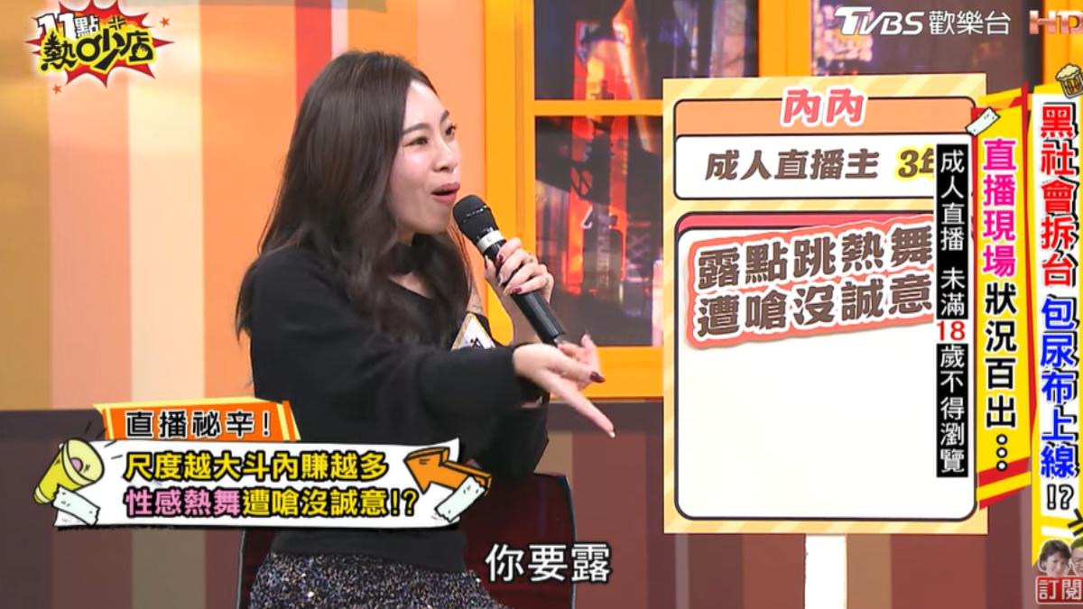 內內被免費仔要求露點。（圖／TVBS）