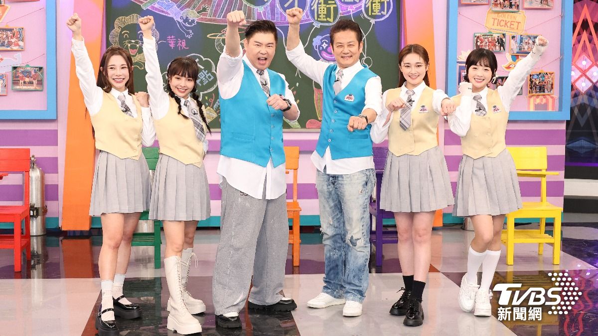 《天才衝衝衝》錄影。（圖／張哲鳴攝）