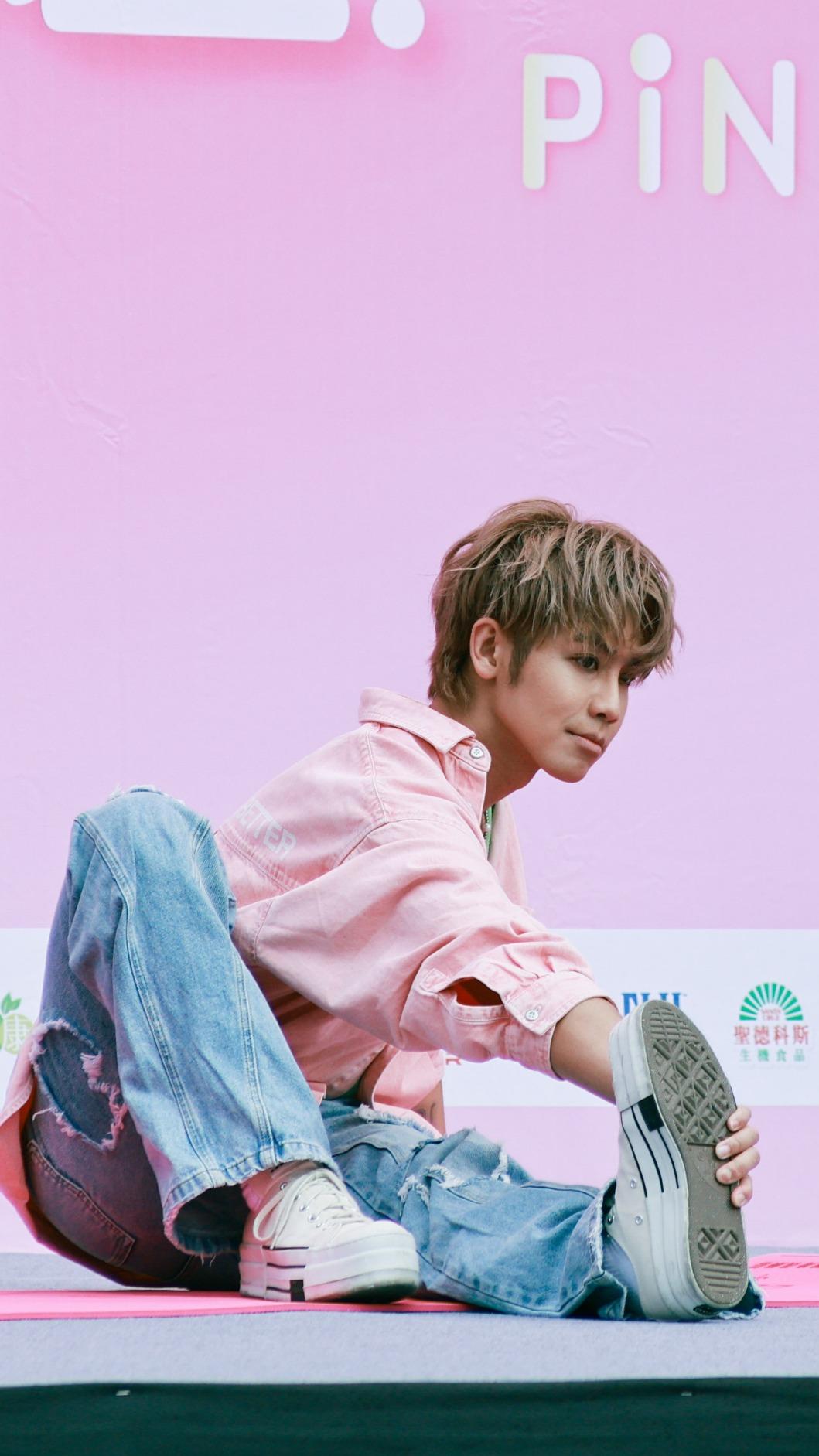 鼓鼓自己較常做的是傳統瑜伽。（圖／相信音樂提供）