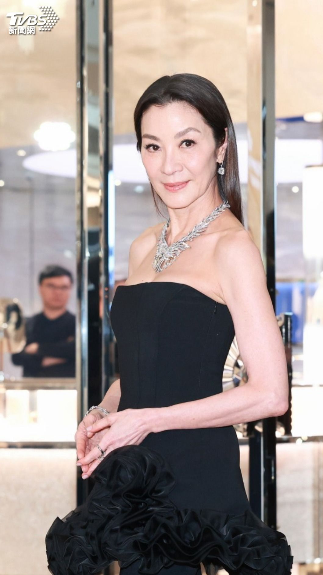 62歲楊紫瓊狀態極佳。（圖／趙世平攝）