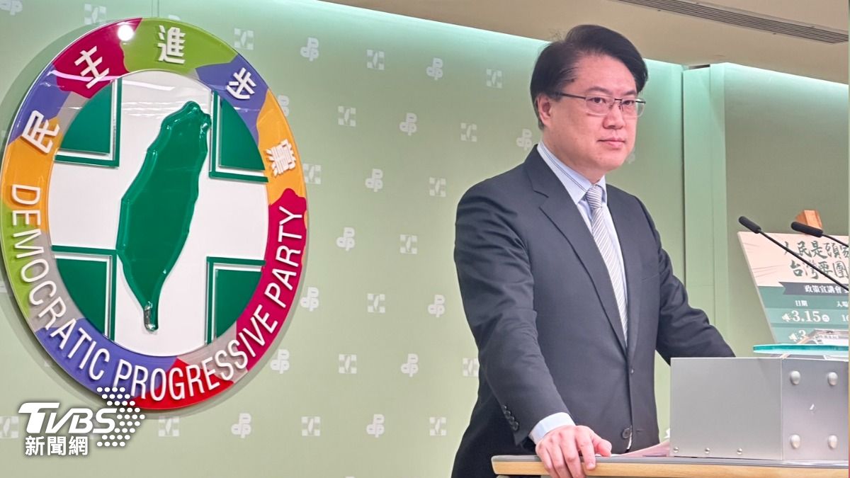 民進黨秘書長林右昌。（圖／潘袁詩羽攝）
