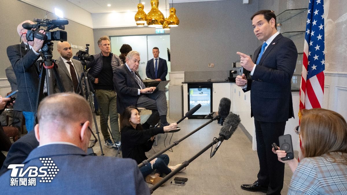 美國國務卿盧比歐Marco Rubio。（圖／達志影像美聯社）