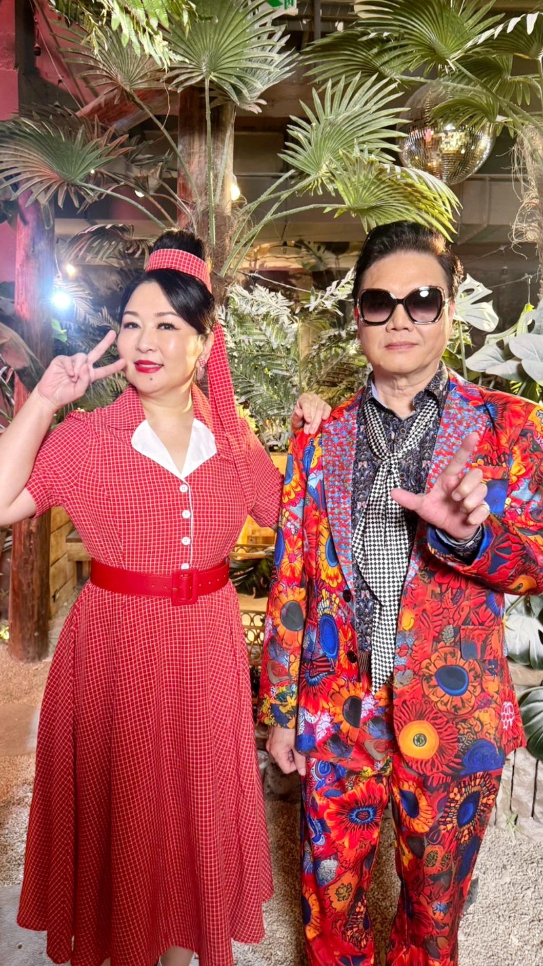 張秀卿跟七郎是多年好友。（圖／豪記唱片提供）