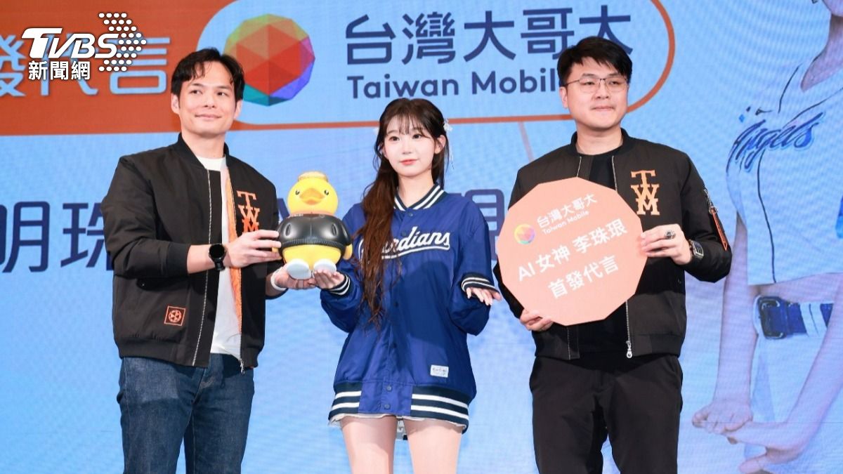 李珠珢成為電信品牌代言人。（圖／趙世平攝）