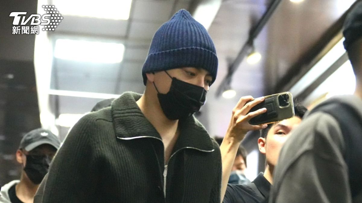 王大陸全身行頭破萬。（圖／TVBS資料照）