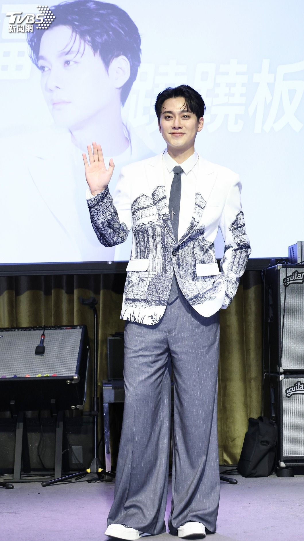 李唯楓否認結婚喜訊。（圖／張哲鳴攝）